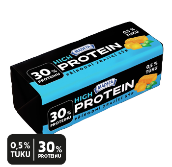 High protein přírodní zrající sýr