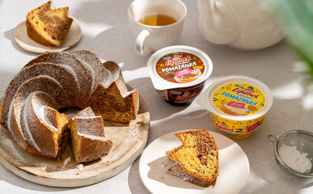 Čokoládovo-vanilková bábovka