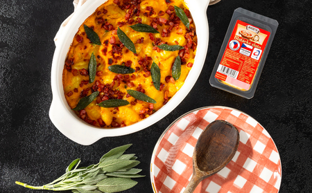 Gnocchi s dýní, Blaťáckým zlatem a šalvějí