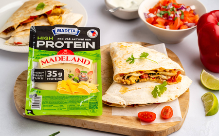 High protein quesadilla