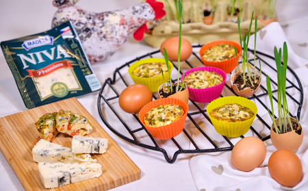 Jarní nivové muffiny