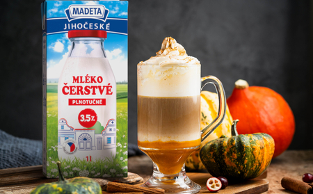 Kořeněné dýňové latte