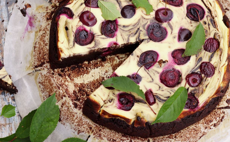 Letní ovocný cheesecake - bez lepku ( a jde i bez laktózy)