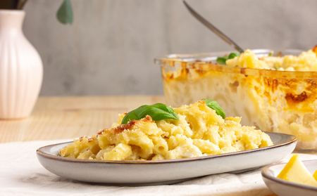 Mac and cheese s Tylžským sýrem