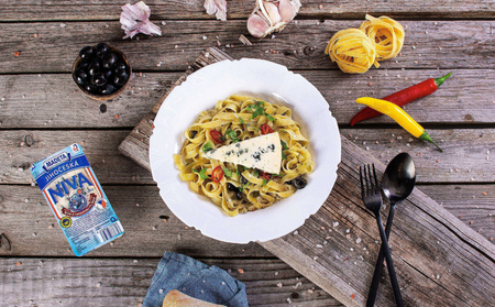 Pikantní tagliatelle s Jihočeskou nivou