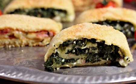 Slaný štrůdl se špenátem s Jihočeským cottage