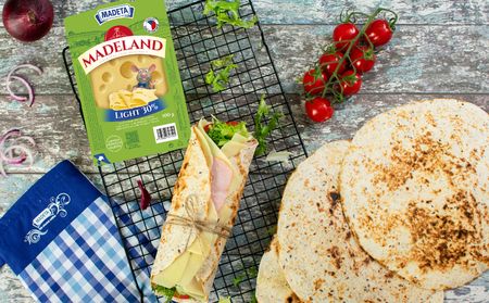 Tortilla se šunkou a sýrem Madeland