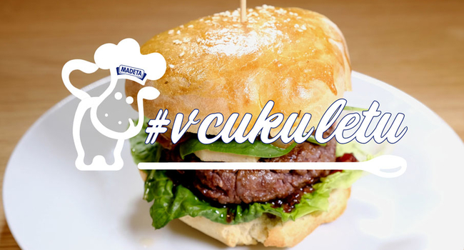 Burger s Romadurem