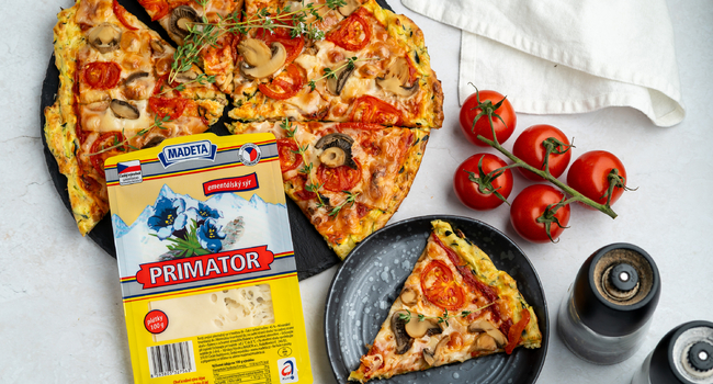 Cuketová pizza