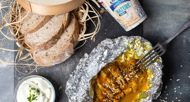 Kuře na kari s Jihočeským Nature dipem