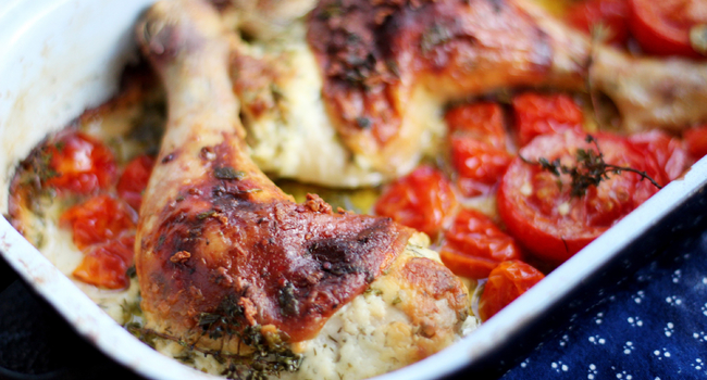 Kuřecí stehna nadívaná pikantní krémovou nádivkou z tradičního pomazánkového – bez lepku a laktózy