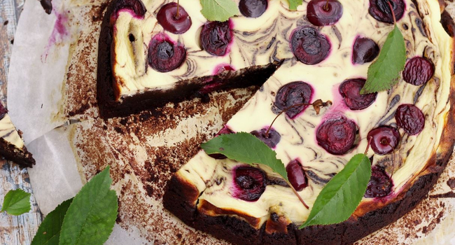 Letní ovocný cheesecake - bez lepku ( a jde i bez laktózy)