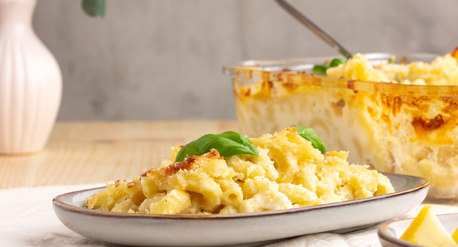 Mac and cheese s Tylžským sýrem