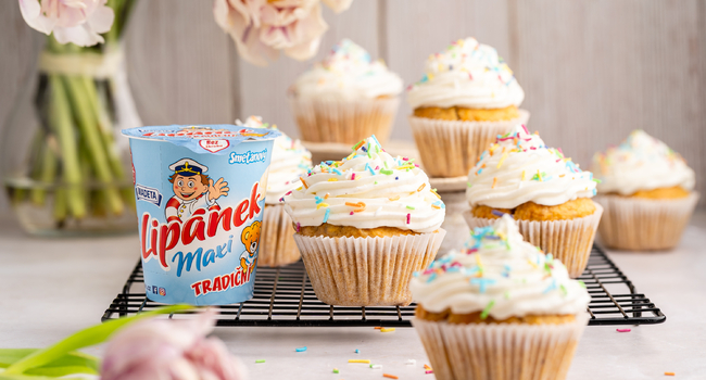 Mrkvov&eacute; cupcakes