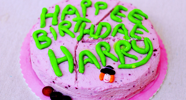 Narozeninový dort Harryho Pottera