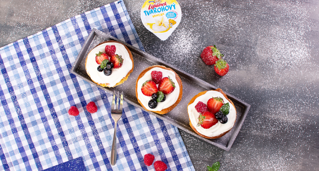 Nekynut&eacute; minikol&aacute;čky s Lip&aacute;nkem tvarohov&yacute;m