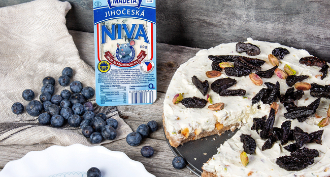 Nivový cheesecake
