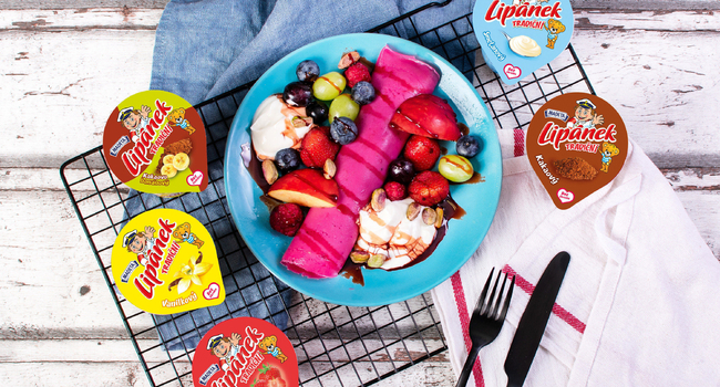 Palačinky z červen&eacute; řepy s Lip&aacute;nkem