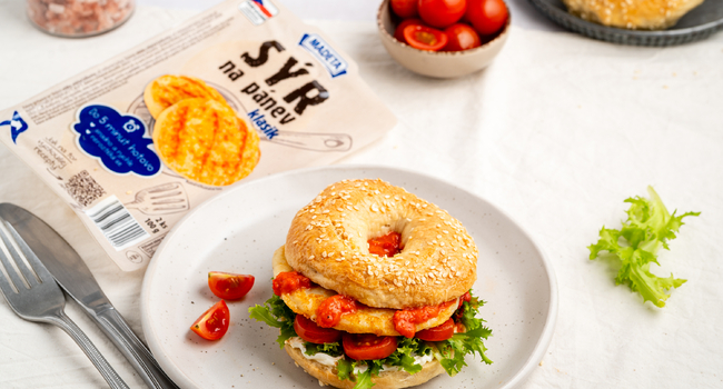 Sýrový bagel