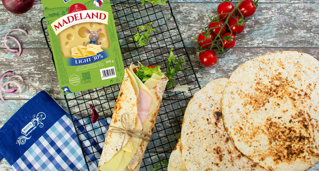 Tortilla se šunkou a sýrem Madeland