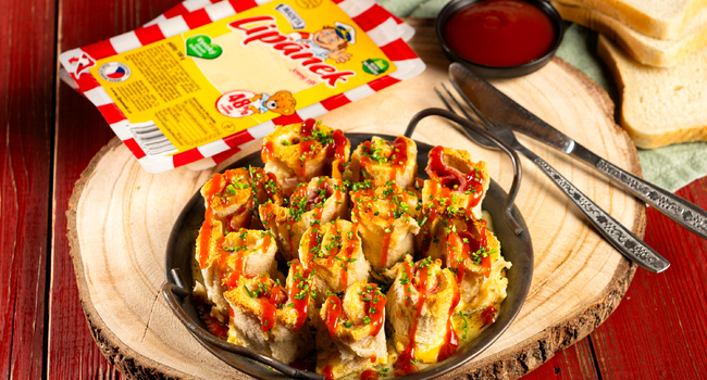 Zapečen&iacute; toustov&iacute; &scaron;neci