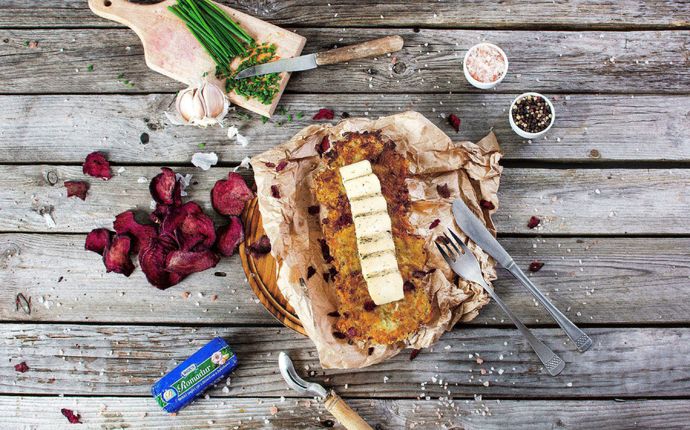 Bramboráčky plněné Romadurem