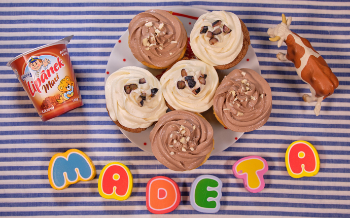 click to enlarge Cupcakes s Lipánkem