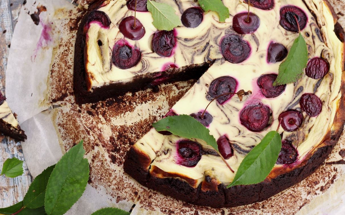 Letní ovocný cheesecake - bez lepku ( a jde i bez laktózy)