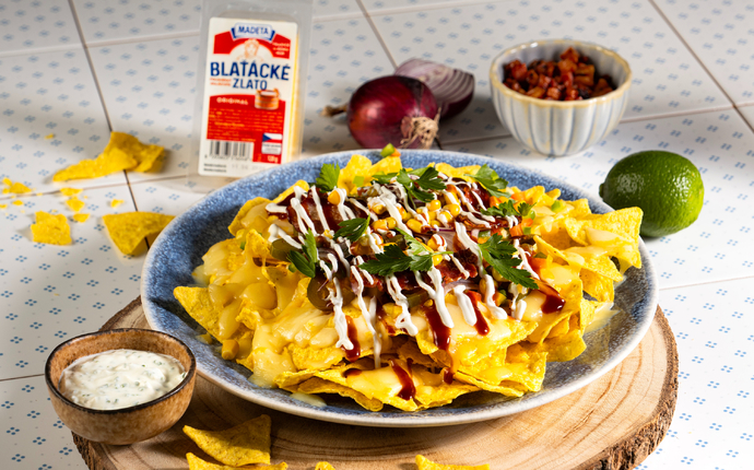 Nachos s Blaťáckým zlatem