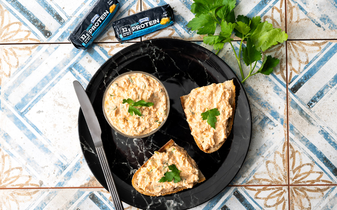 Pomazánka plná bílkovin