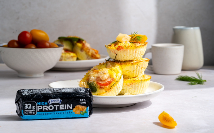Proteinové vaječné muffiny