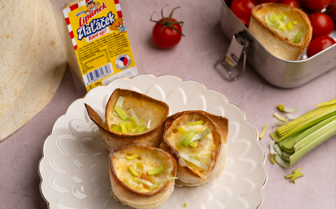 Tortillové mini quiche