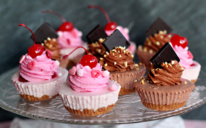 Valentýnské dortíčky