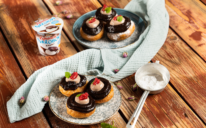 Vdolky s Tvarohovým Lipánkem a povidly