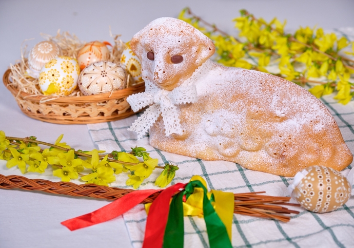 click to enlarge Velikonoční beránek