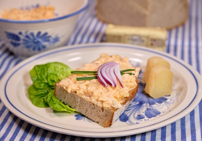 click to enlarge Syrečková pomazánka