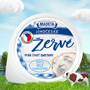 Jihočeské žervé, plná chuť smetany z jižních Čech