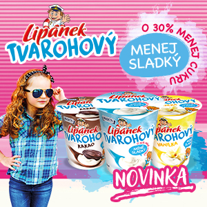 Nový TVAROHOVÝ od Lipánka