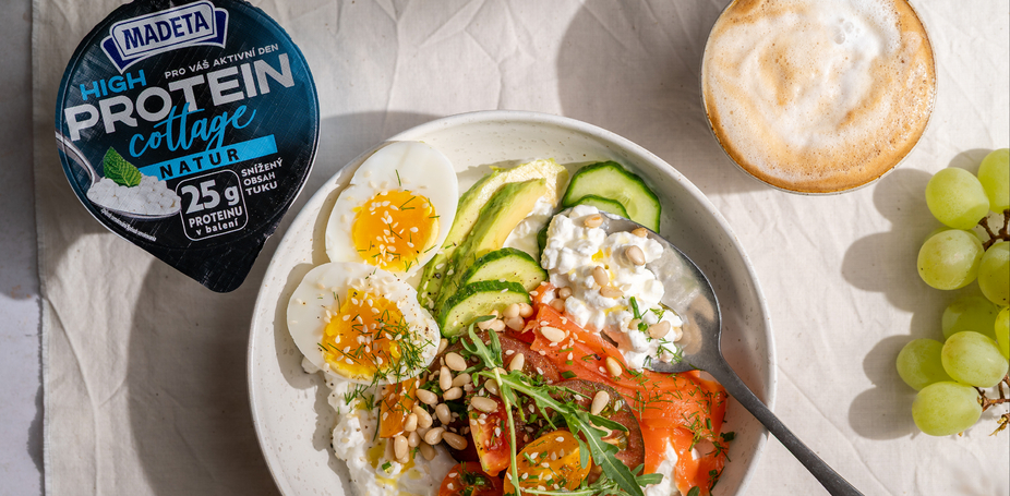 High protein cottage