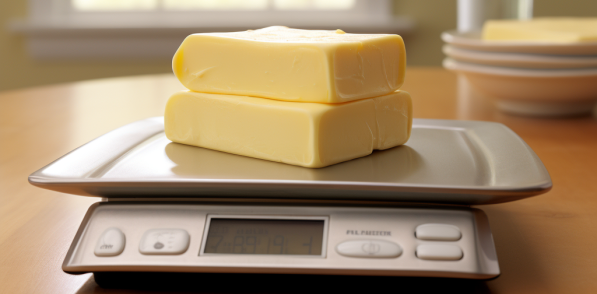 Jak odvážit rychle máslo?