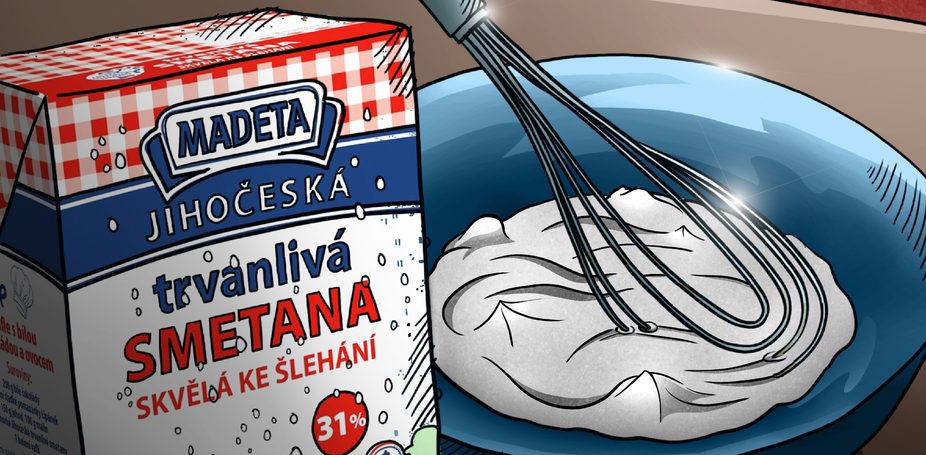 Jak vyšlehat smetanu