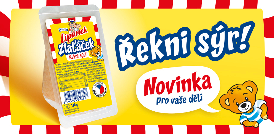Novinka – Lipánek Zlaťáček, sýrová svačinka :-)