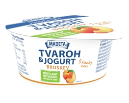 Jihočeský tvaroh_&_jogurt broskev 1,3% 135_g