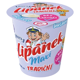 Lipánek MAXI smetanový bez_laktózy 130_g