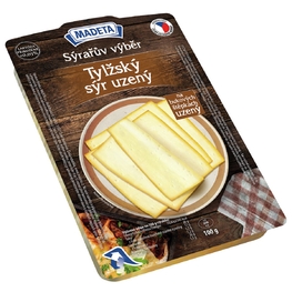 Sýrařův výběr Tylžský sýr uzený 45% plátky 100_g