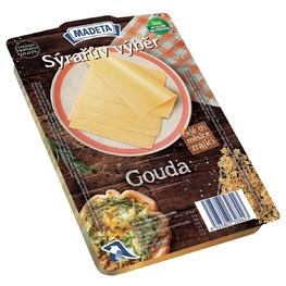 Sýrařův výběr Gouda 48% plátky 100_g