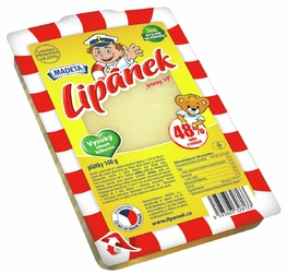 CHEESE GOUDA LIPÁNEK 48% 100G SLICES