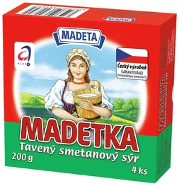 PROCESSED CHEESE MADETKA 45% 200G 4PCS
