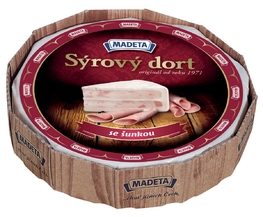 Sýrový dort se_šunkou 54% cca_1,4_kg
