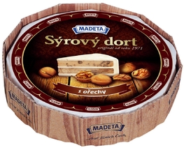 Sýrový dort s_vlašskými ořechy 54% cca_1,4_kg